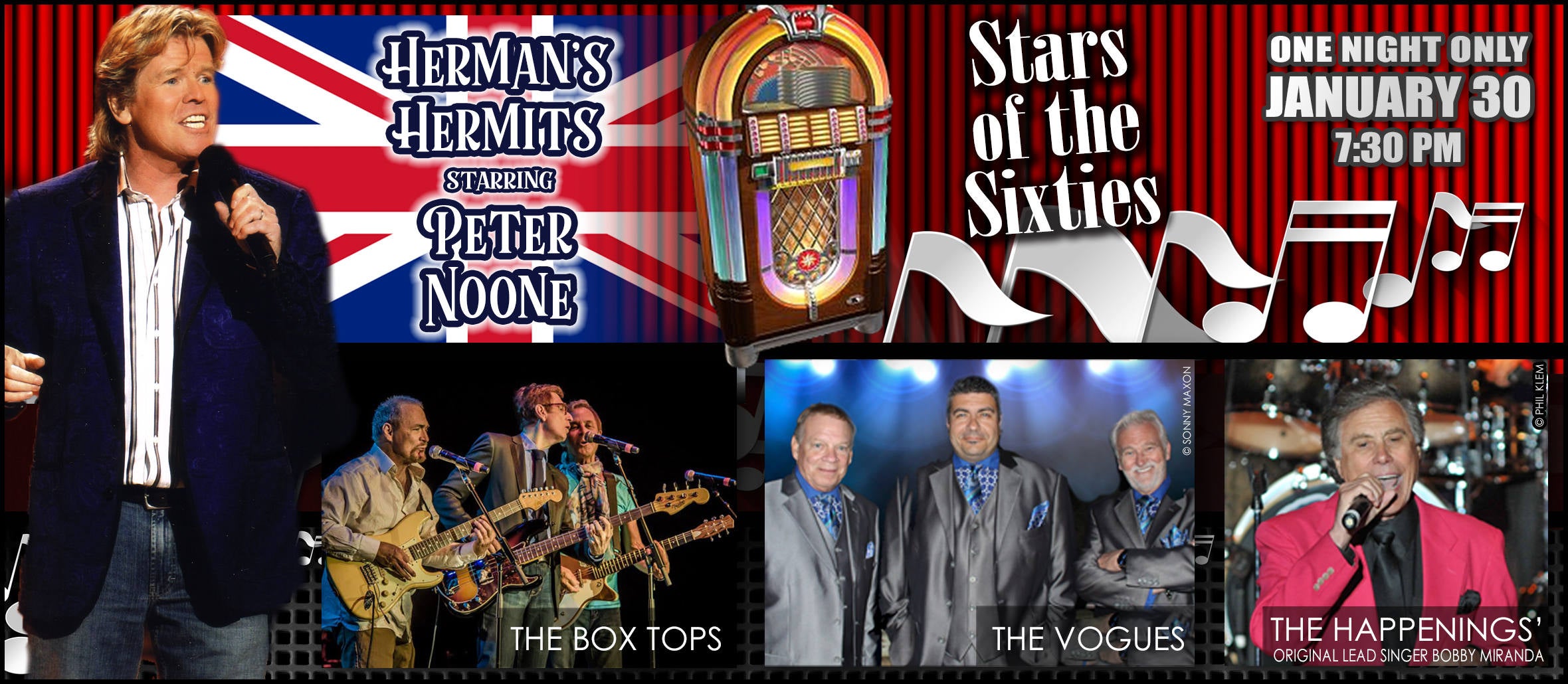 Stars of the Sixties with Herman's Hermits & More