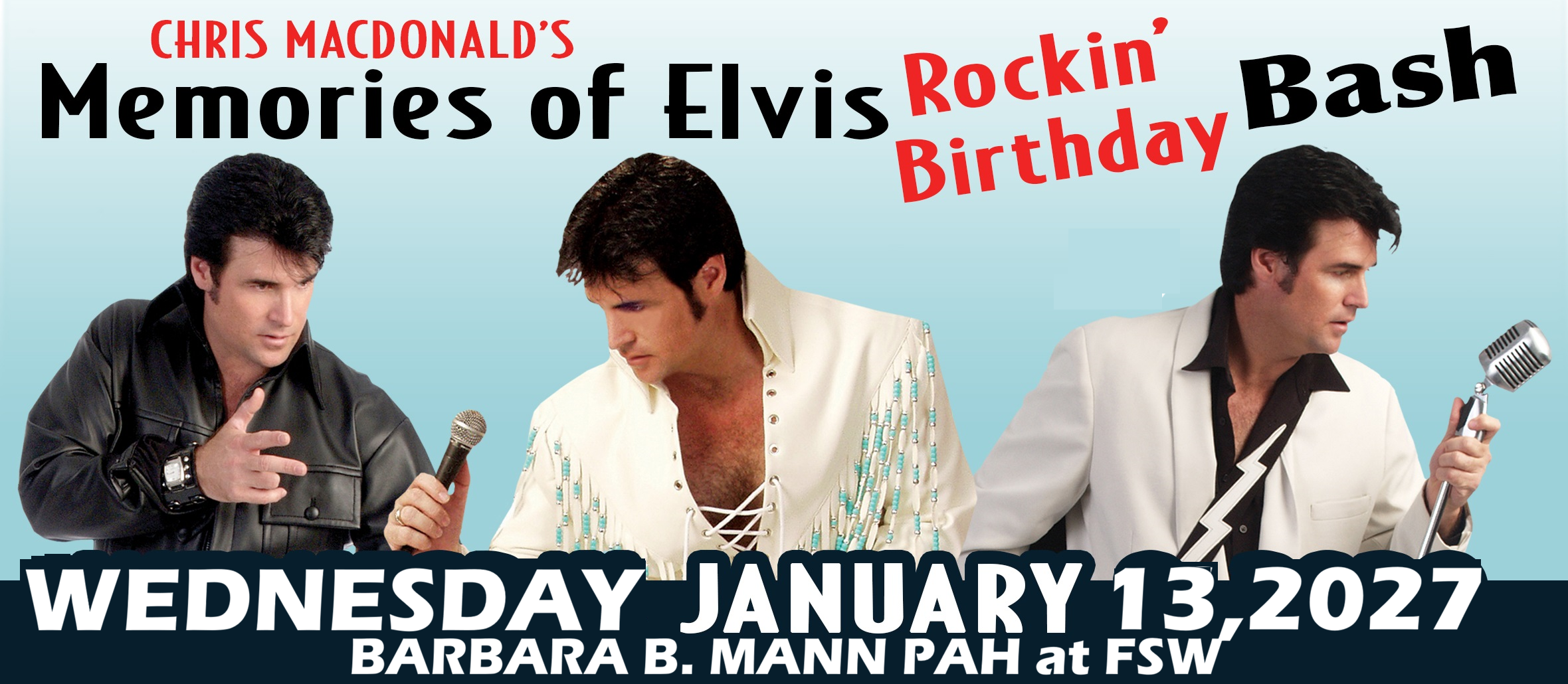 Chris MacDonald's Memories of Elvis Rockin' Birthday Bash