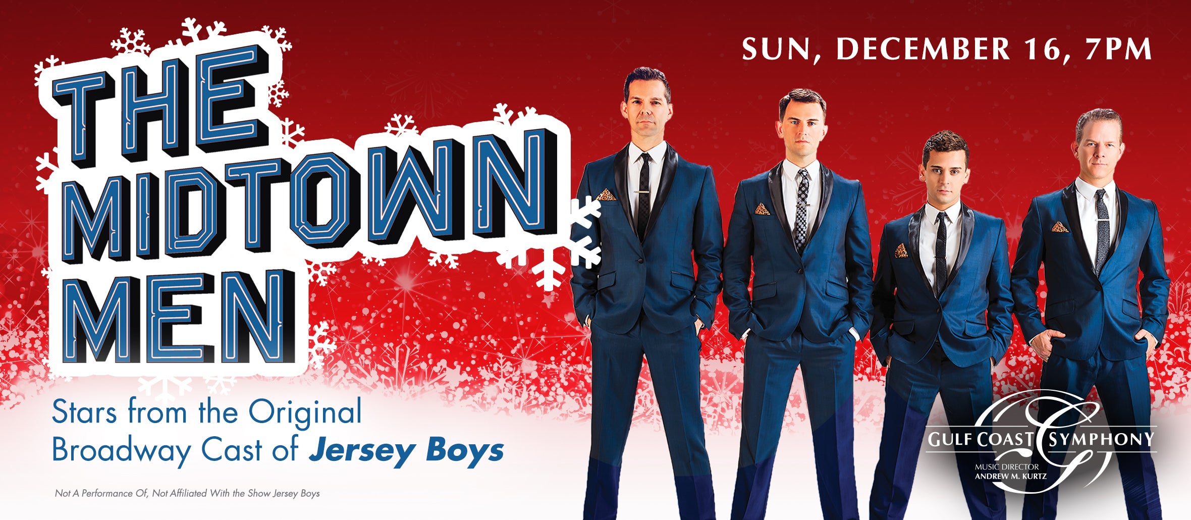 Gulf Coast Symphony: Midtown Men Holiday Hits