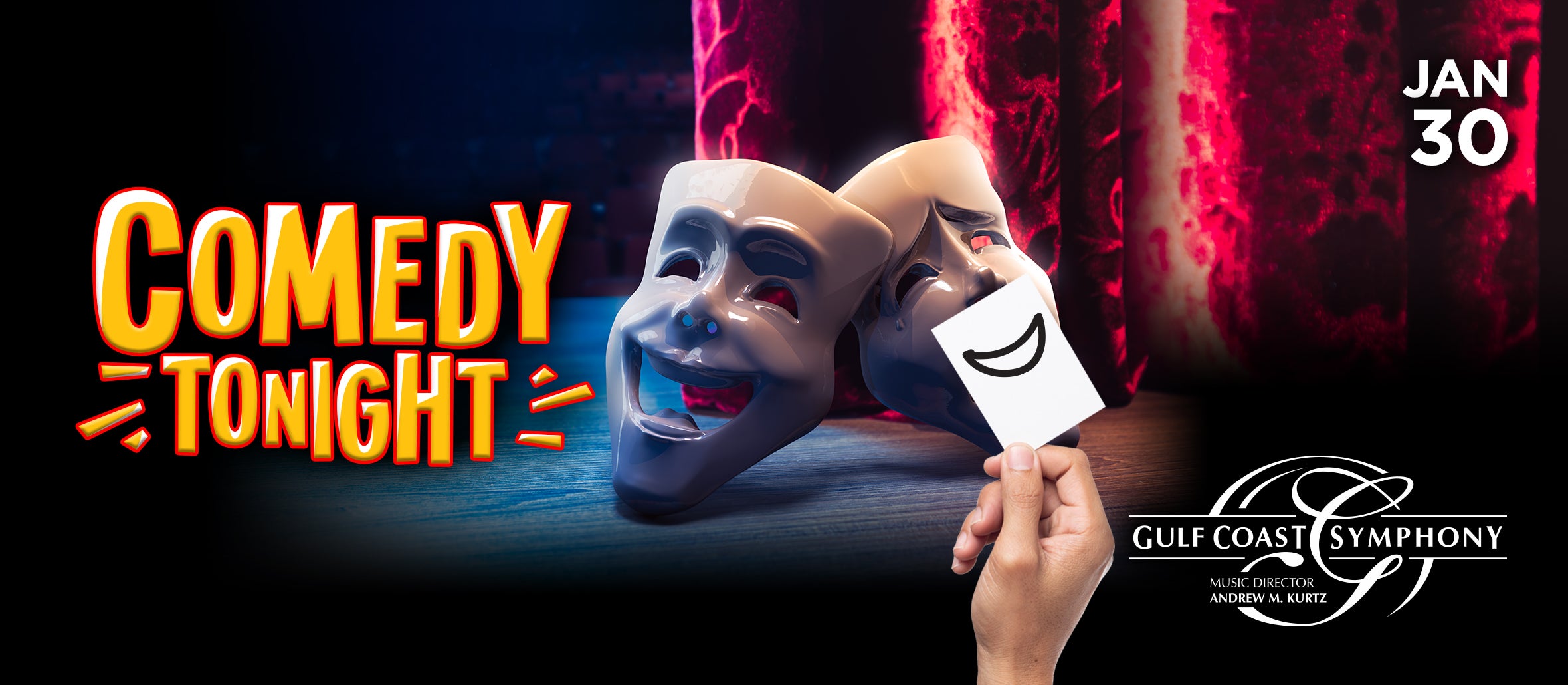 Gulf Coast Symphony: Comedy Tonight