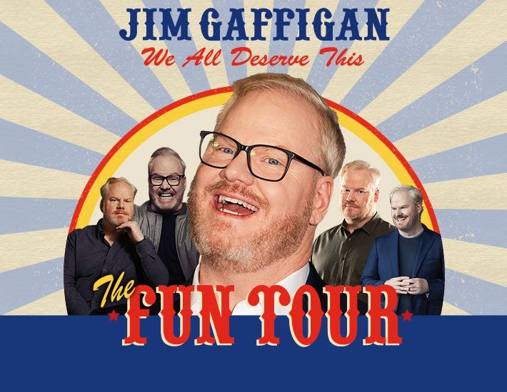 JIM GAFFIGAN 2022 THE FUN TOUR
