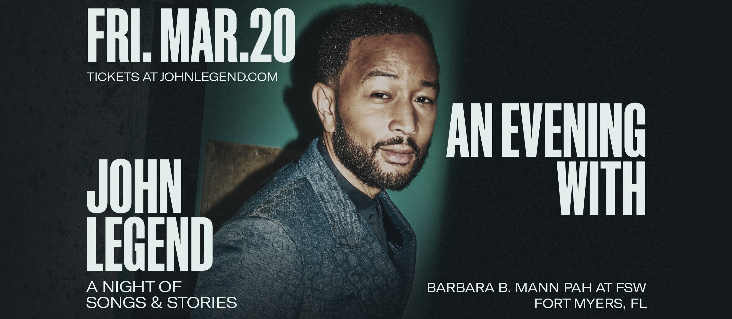 John Legend - An Evening of Songs & Stories