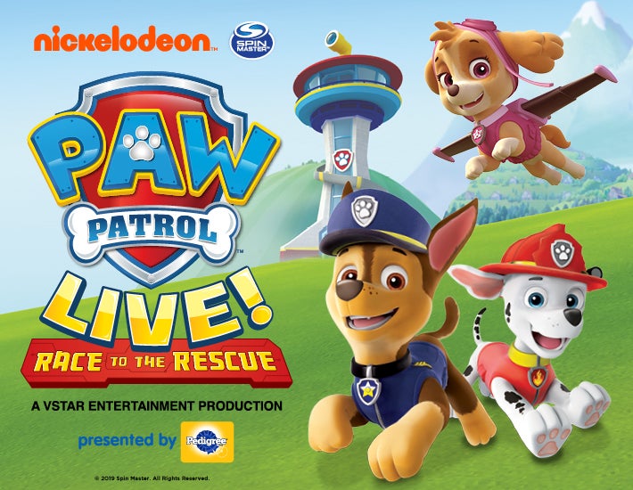 Panter dagbog Peer Paw Patrol Live! "Race to the Rescue" | Barbara B Mann I Official Website