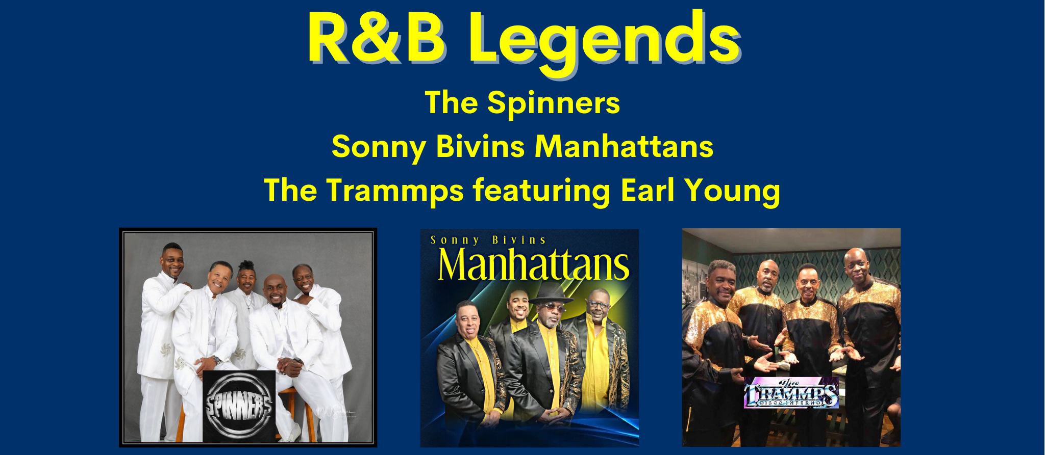 The Spinners, Manhattans, and Trammps