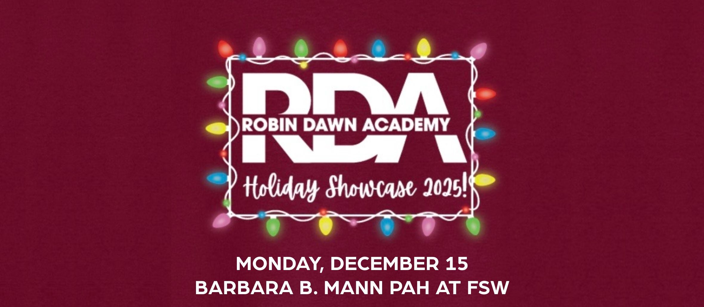 Robin Dawn Academy Holiday Showcase