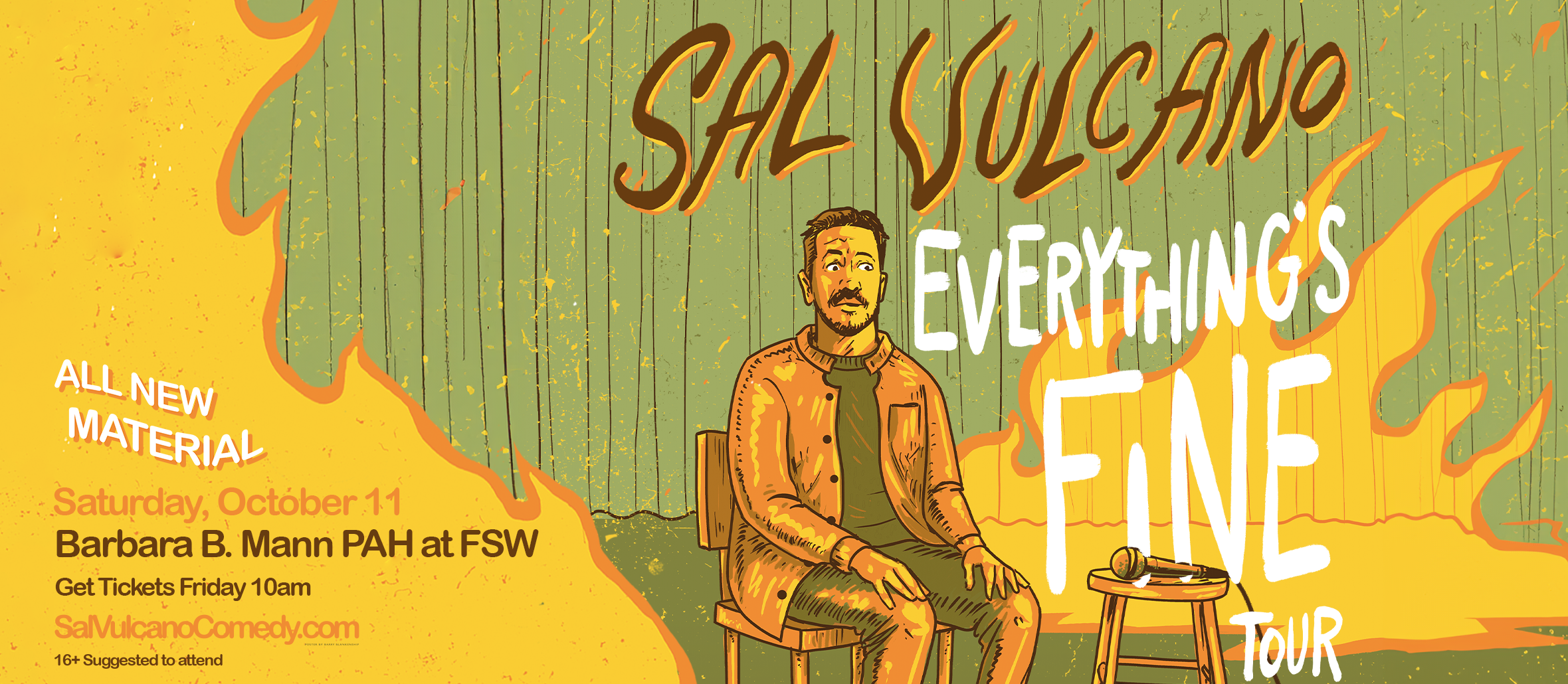Sal Vulcano: Everything's Fine Tour