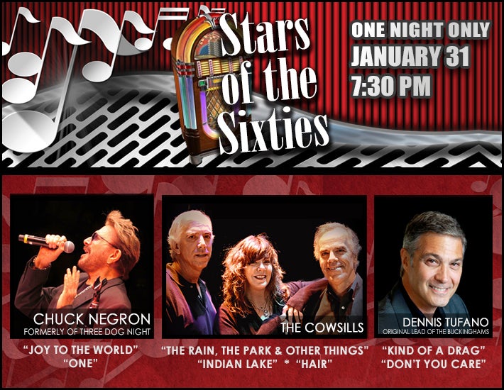 Stars of the Sixties Barbara B. Mann Performing Arts Hall