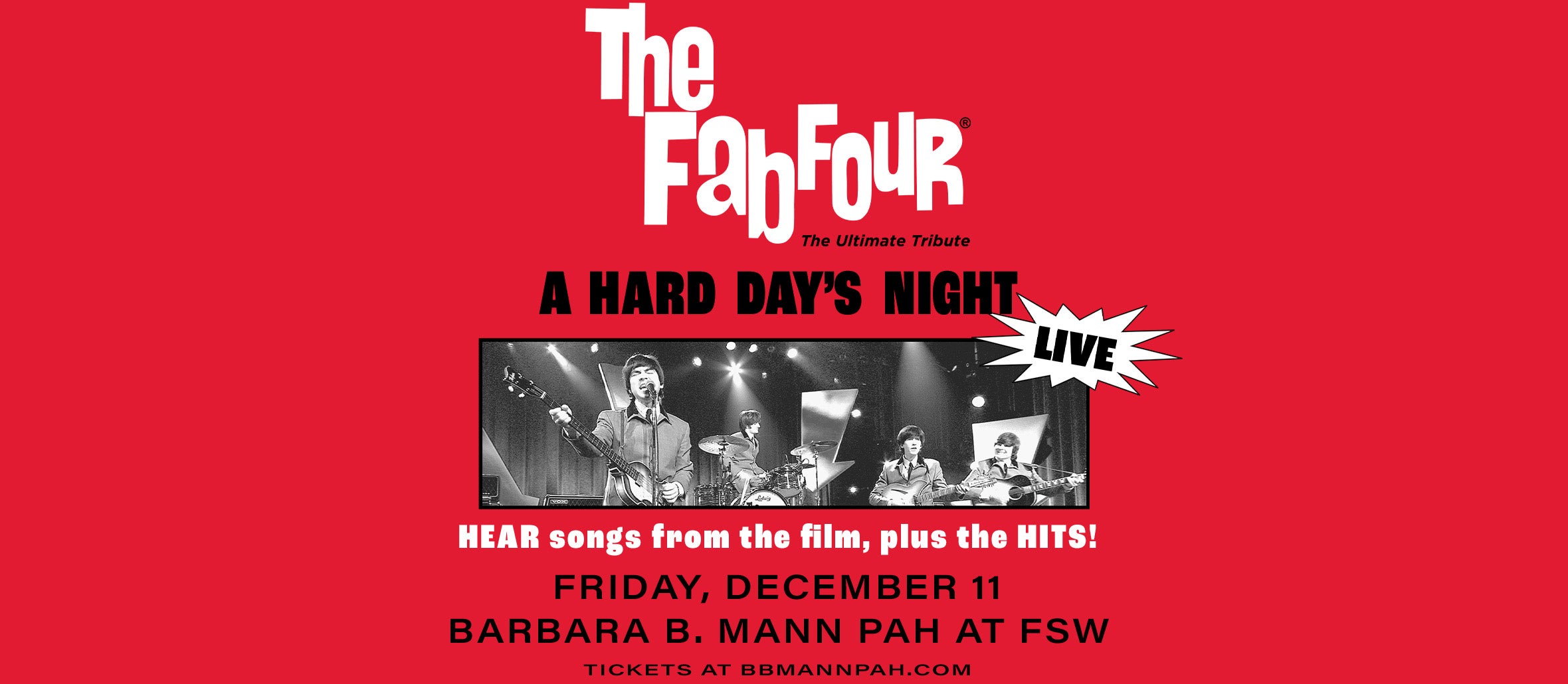 The Fab Four: Tribute to the Beatles' A Hard Day’s Night
