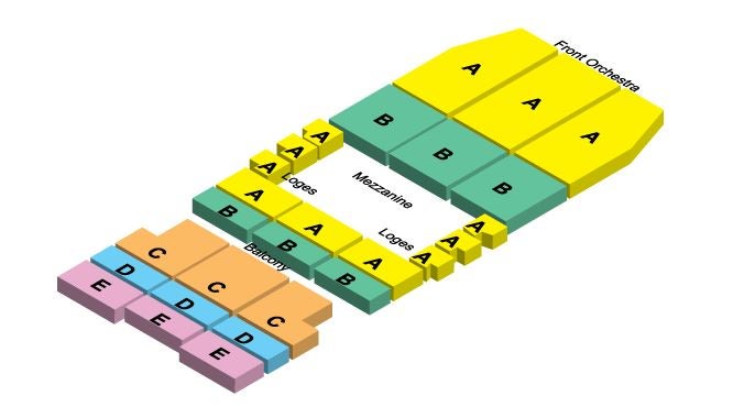 Barbara B Mann Theatre Seating Chart